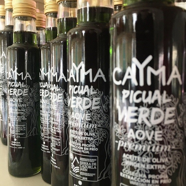 AOVE caYma verde COSECHA TEMPRANA/TEMPRANO picual Aceite Oliva Virgen Extra